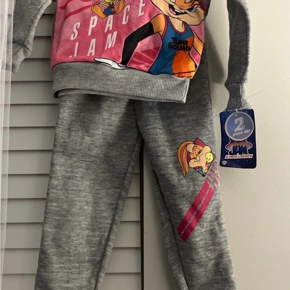 Kids Gray Sweatpants Set